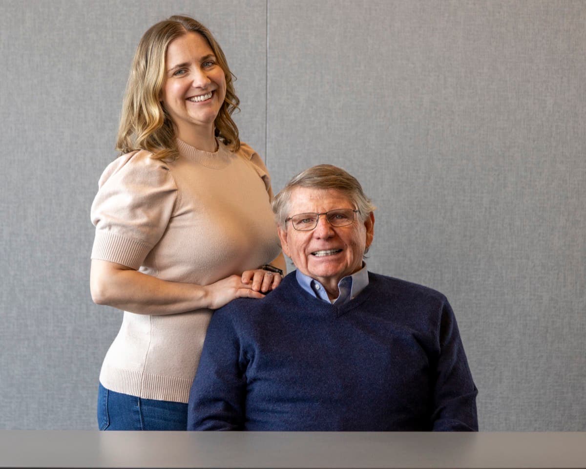 Gary and Kristy Linkous at Country Lawyer estate planning office in Welches, Oregon